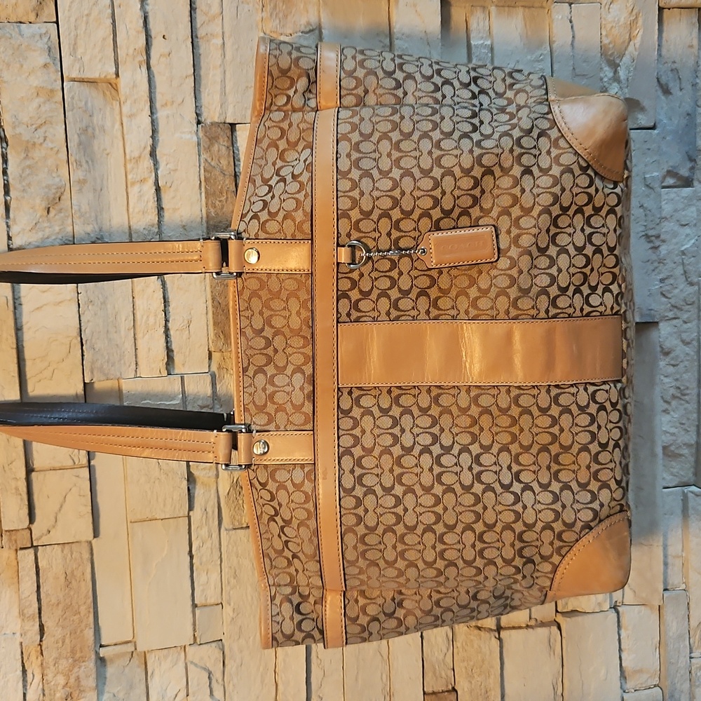 Coach Signature  Tote Handbag #77156